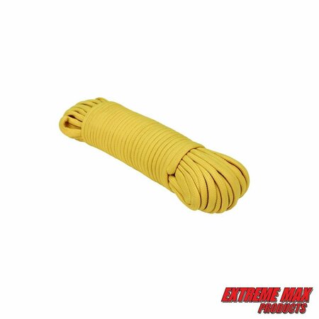 EXTREME MAX Extreme Max 3008.0529 Marigold Type III 550 Paracord Commercial Grade - 5/32" x 100' 3008.0529